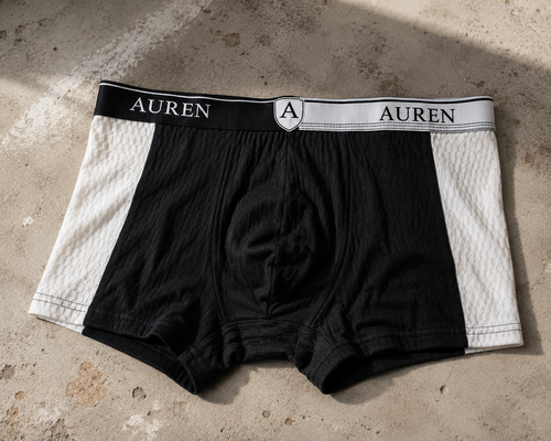 Auren® Sports %100 Organik Pamuk Boxer - Çift Renkli
