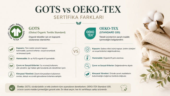 GOTS vs OEKO-TEX: Organik Tekstil Sertifikaları Arasındaki Farklar