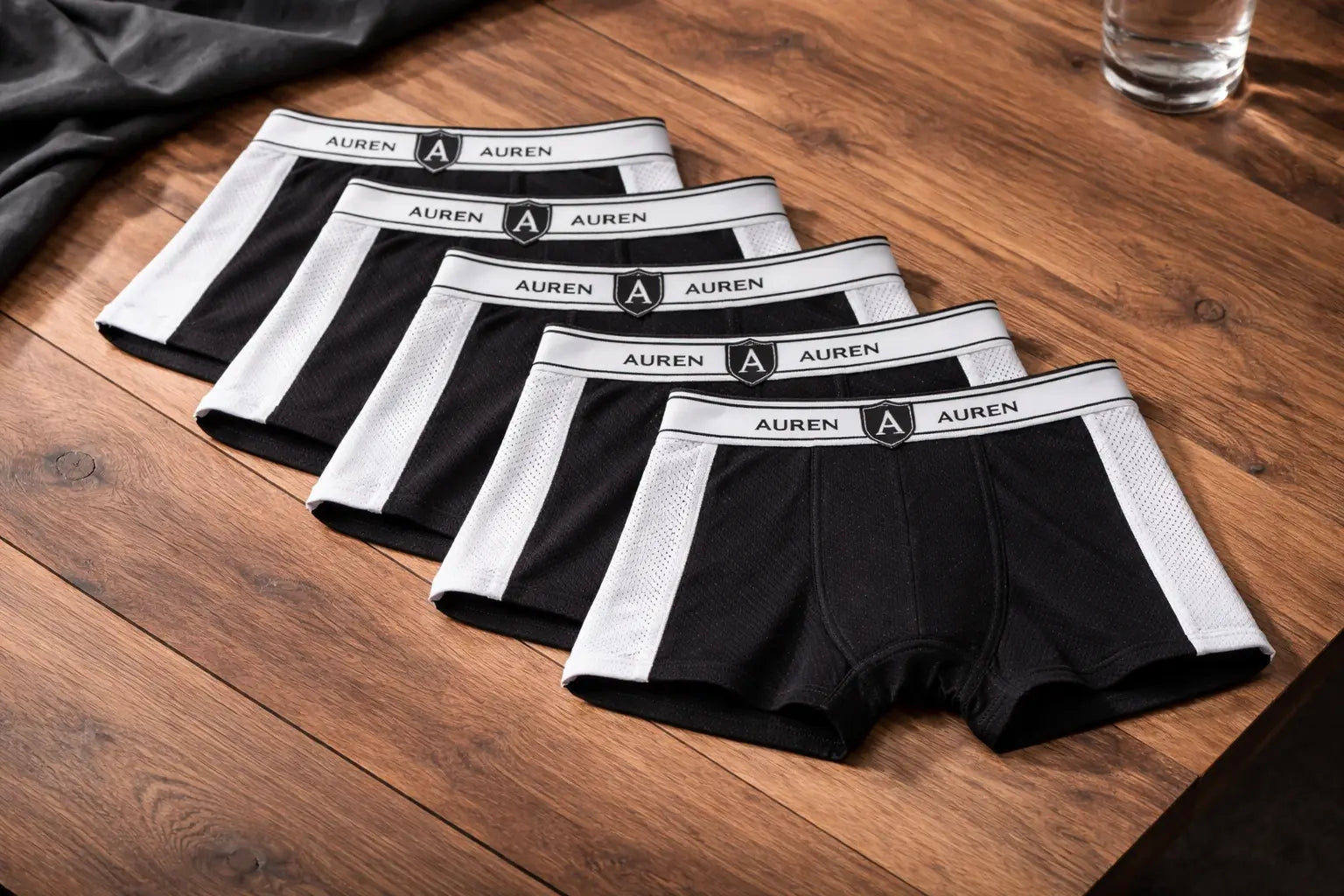 Auren Sports antibakteriyel erkek boxer, sporcu kullanım, detay
