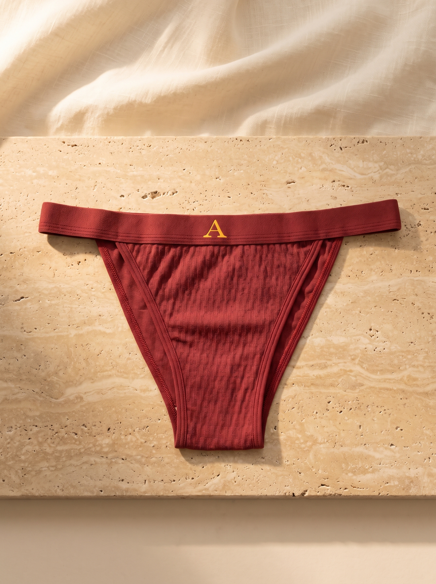 Auren® Lyra Slip Külot — Özel Tasarım, Organik Pamuk & Antibakteriyel